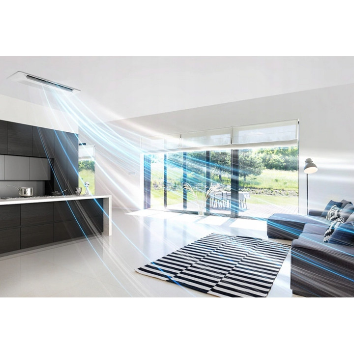 Klimatyzator kasetonowy Samsung Wind-Free 1-kierunkowy 3,5 kW R32