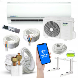 Klimatyzator ścienny KAISAI ECO 7kW do domu wydajny Zestaw uchwyt Rodigas