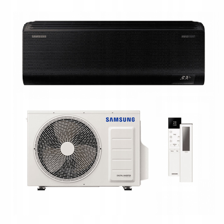 Klimatyzator ścienny Samsung WindFree Avant S2 Black 2,5 kW WiFi R32