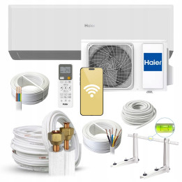 Klimatyzator Ścienny HAIER Revive Plus 4,8kW do biura + zestaw rury 3mb