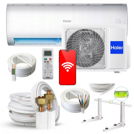 Klimatyzacja Ścienna HAIER Pearl Premium Plus 5kW + zestaw 3mb Rodigas