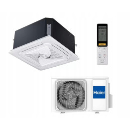 Klimatyzator kasetonowy sufitowy HAIER Cassette Mini 5kW Komplet Maskownica