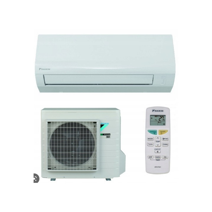 KLIMATYZATOR ŚCIENNY DAIKIN SENSIRA Comfort 2,5kW Klimatyzacja Grzanie