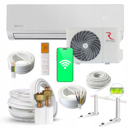 Klimatyzator Ścienny Rotenso Elis Silver X 3,5kW + zestaw montażowy Rodigas