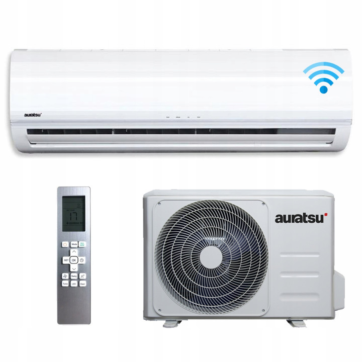 Klimatyzacja Klimatyzator Wydajny AURATSU FLY Hepa WiFi 35m2 2,6kW