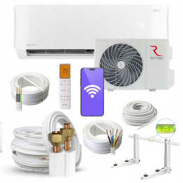 Klimatyzator Ścienny Rotenso Imoto 5kW wydajny + zestaw 3mb Rodigas