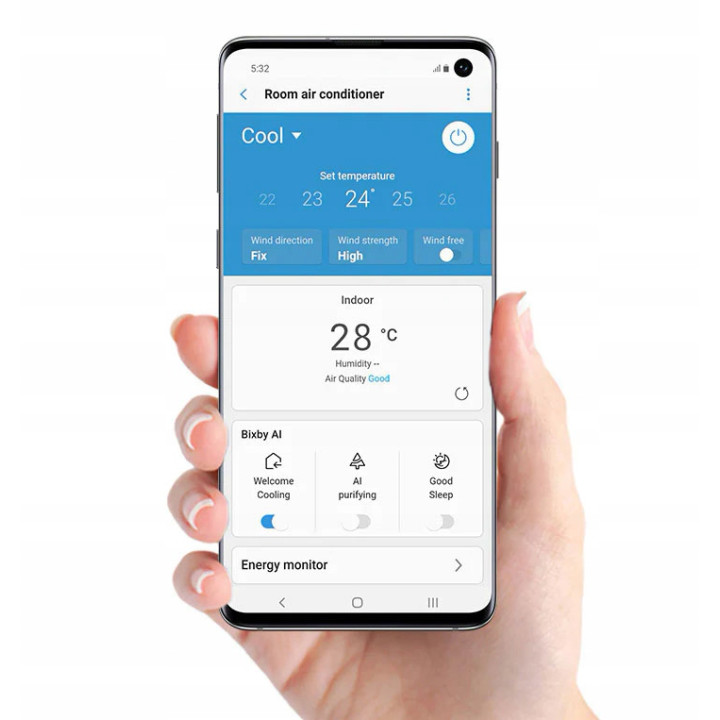 Klimatyzacja ścienna SAMSUNG Cebu WiFi Smart 5kW Grzanie Klimatyzator