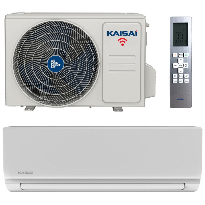 Pompa Kaisai HOT 3D WiFi HEPA Do grzania 3,5kW Klimatyzator Grzanie Klimaty