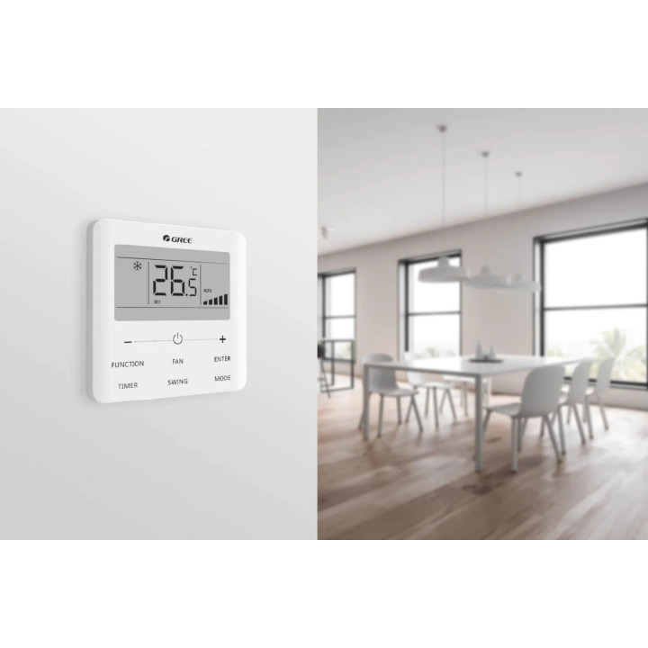 Klimatyzator Kasetonowy sufitowy Gree U-Match Plus 10,5kW Zestaw Maskownica