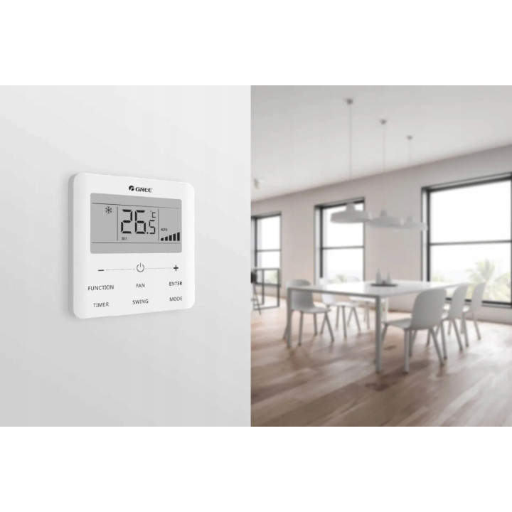 Klimatyzator Kasetonowy sufitowy Gree U-Match Plus 7,1kW Zestaw +Maskownica