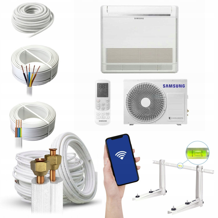 Klimatyzator konsolowy Samsung CAC 5,0 kW R32 WiFi Zestaw 7mb