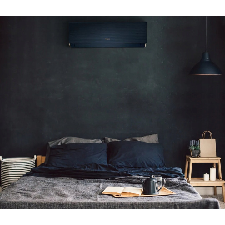 Klimatyzator ścienny GREE Clivia Navy Blue 3,5kW Grzanie Zestaw Rodigas