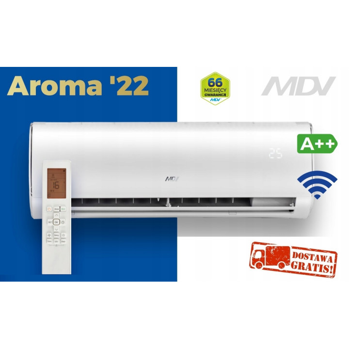 Klimatyzator Klimatyzacja Pompa Ciepła 2,7kW Wydajny Grzanie
