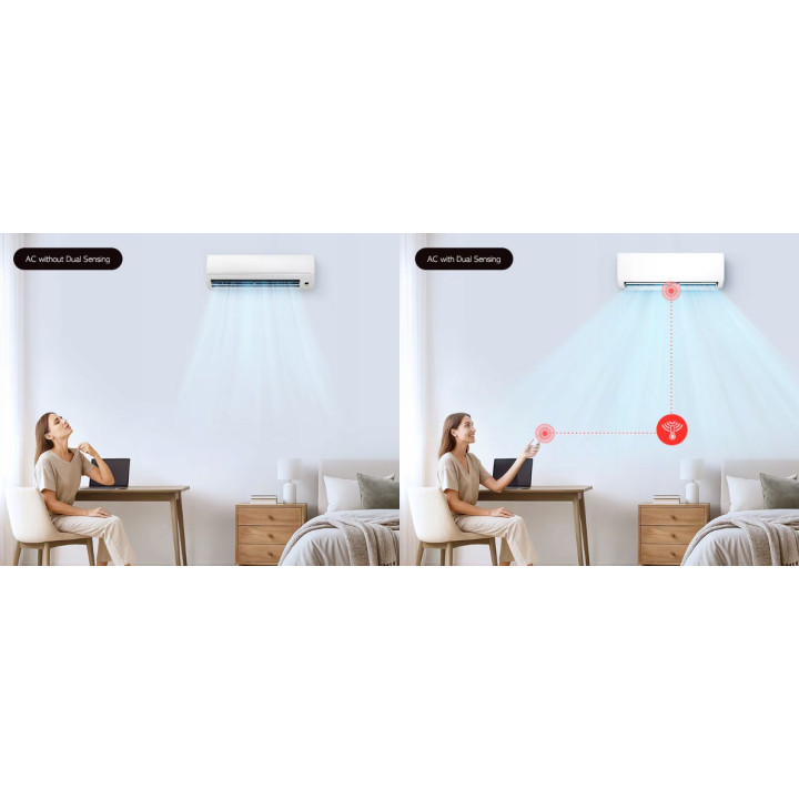Klimatyzator ścienny domowy LG DUALCOOL WZ 3,5kW 40m2 WiFi WYDAJNY