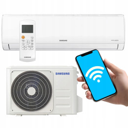 KLIMATYZACJA ścienna SAMSUNG AR35 do domu biura Grzanie 3,5kW + WIFI