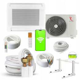 Klimatyzator Konsolowy Rotenso Aneru HP 2,6kW do domu + zestaw 3mb Rodigas