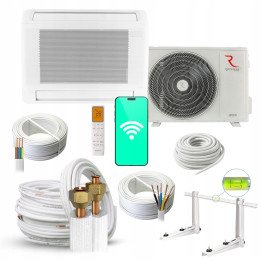 Klimatyzator Konsolowy Rotenso Aneru HP 3,5kW do biura + zestaw 3mb Rodigas