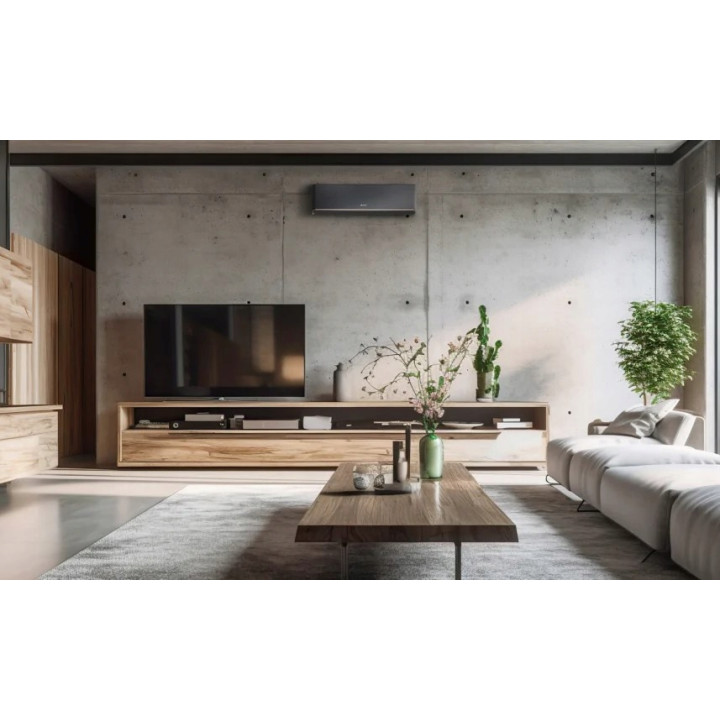 Klimatyzator ścienny Gree Airy Dark do domu 3,5kW + zestaw 3mb Rodigas