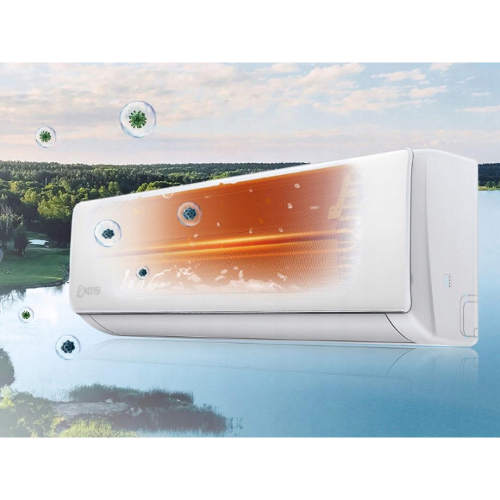 Klimatyzacja ścienna Konsi Oppira 3,5 kW WiFi wydajna do domu
