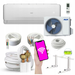 Klimatyzator ścienny AUX Freedom Plus 3,5kW + zestaw 3mb uchwyt Rodigas
