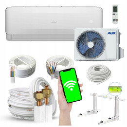Klimatyzator ścienny AUX Freedom Plus 5,1kW + zestaw 3mb uchwyt Rodigas