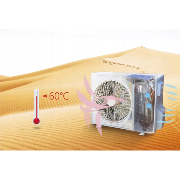 Klimatyzator TCL Elite White Biały 5kW 4D WiFi Klimatyzacja Pompa Ciepła