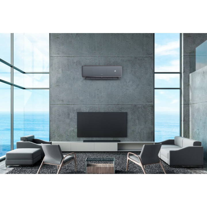 Klimatyzator ścienny AUX Q-Smart Premium Grey 5,4kW + zestaw 3mb Rodigas