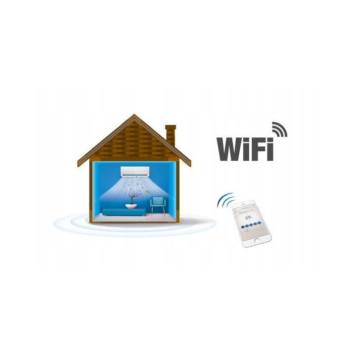 Klimatyzator HYUNDAI Revolution 5,3kW WiFi Jonizacja 3D Funkcja Follow Me