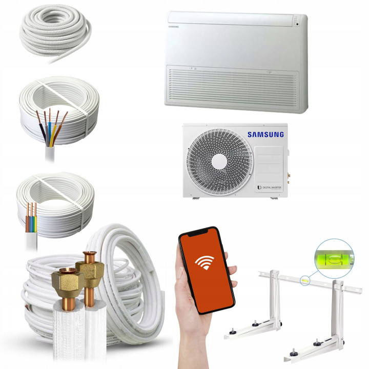 Klimatyzator podsufitowy Samsung AC071 7,1 kW R32 Zestaw 6mb