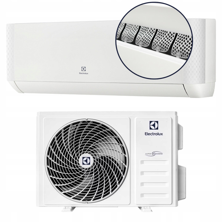 Klimatyzator Electrolux HTP 5kW EACS/I-18HTP/HC/N8 Ogrzewanie Gentle Wind