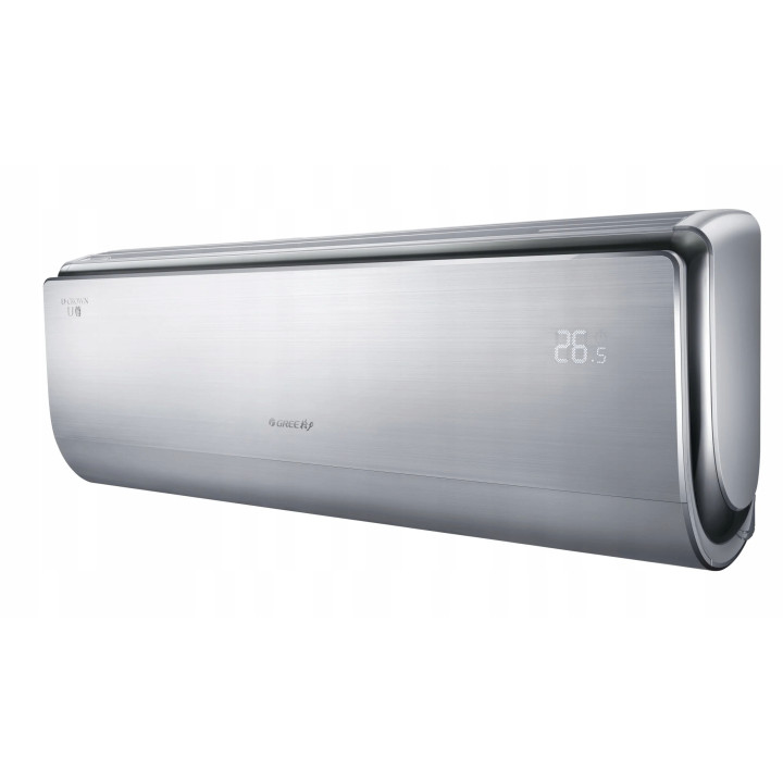 Klimatyzacja Gree U Crown 3,2KW Cichy 3D Pilot -30 Grzanie Srebrny