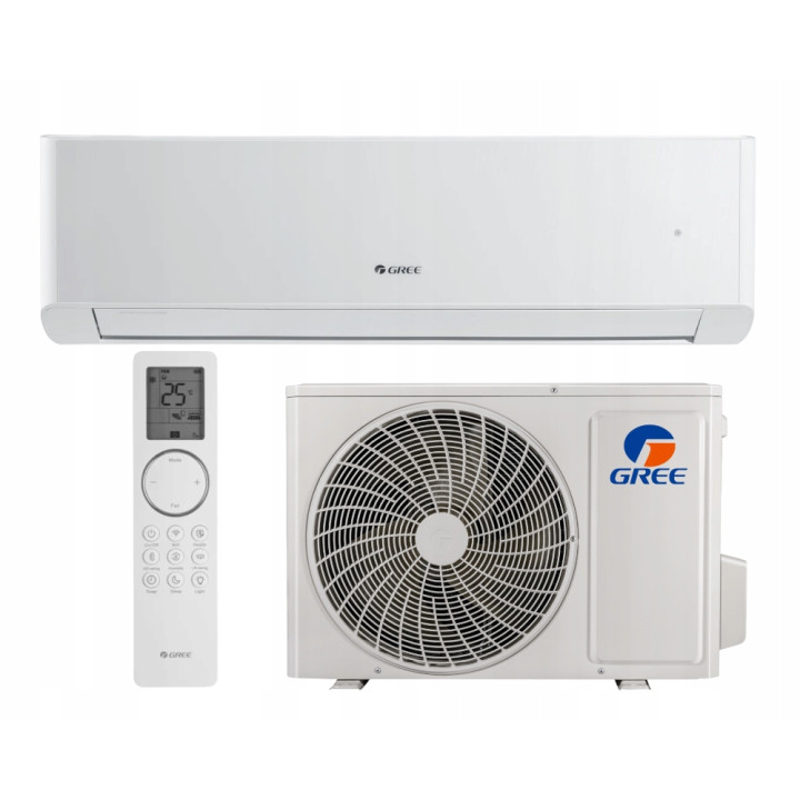 Klimatyzator ścienny GREE Amber Prestige 7,0kW WiFi, automatyczne żaluzje