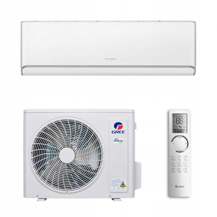 Klimatyzator domowy Gree Airy White 7,1kW WiFi Grzanie Jonizacja UV