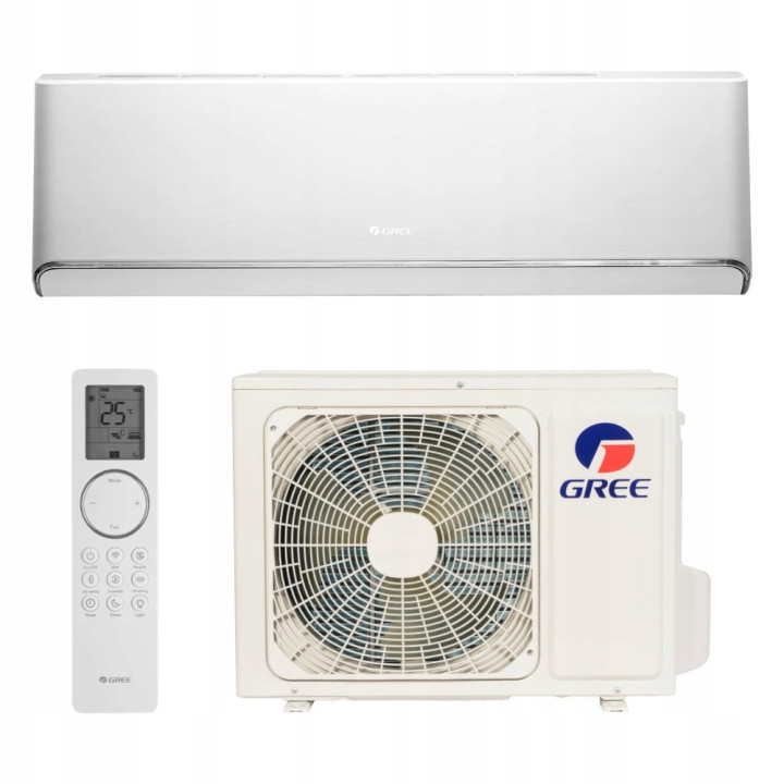Klimatyzator domowy Gree Airy White 5,3kW WiFi Grzanie Jonizacja UV