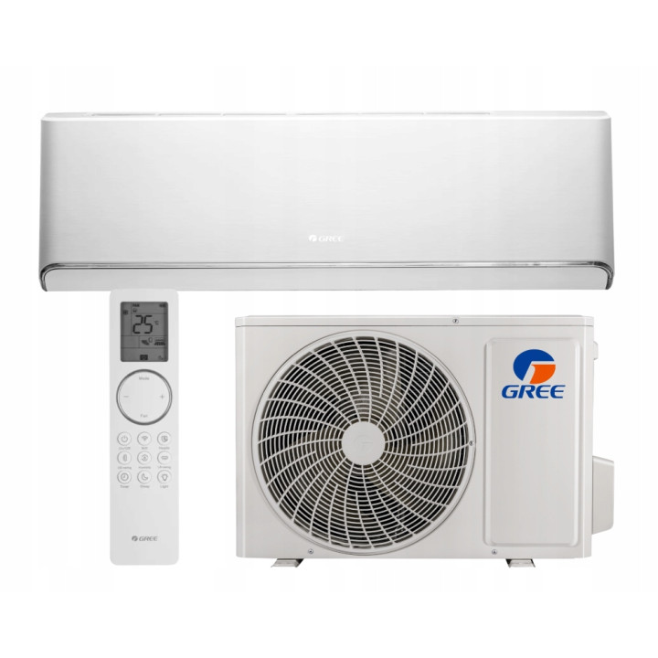 Klimatyzator domowy Gree Airy White 3,5kW WiFi Grzanie Jonizacja UV