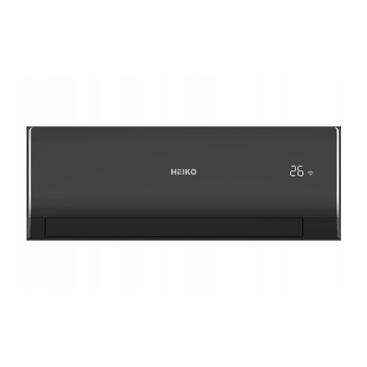 Klimatyzacja ścienna Heiko Rosa Black 3,5kW + zestaw montażowy 3mb Rodigas