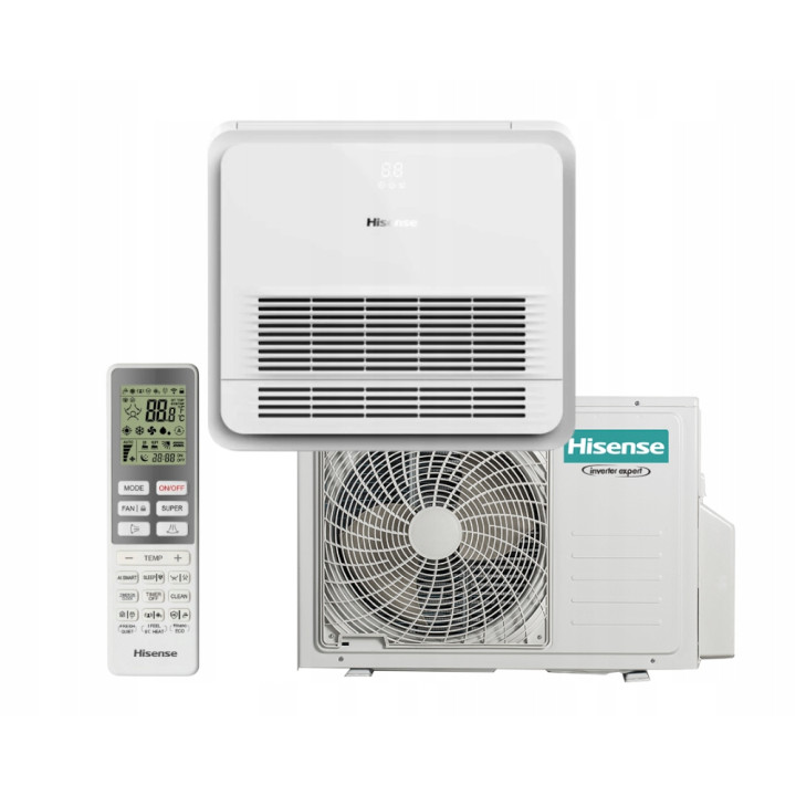 Klimatyzacja konsola AKT52UR4RSK4 4,9kW Hisense biały