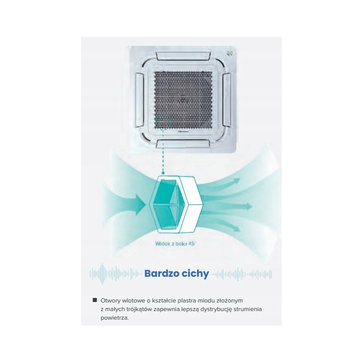Klimatyzator kasetonowy Hisense ACT26UR4RSCC8 2,6kW