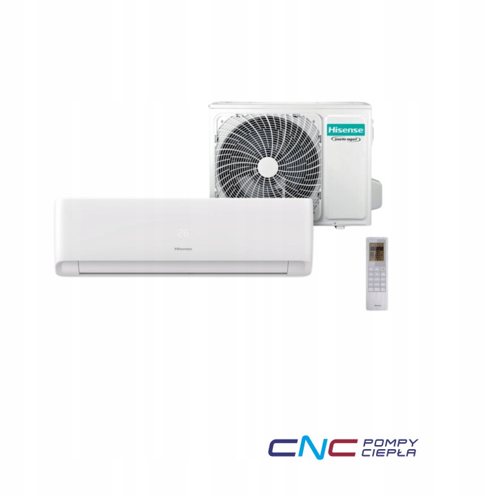 Klimatyzator ścienny Hisense Expert Comfort 3,5 kW z WiFi, UVC, filtr HEPA