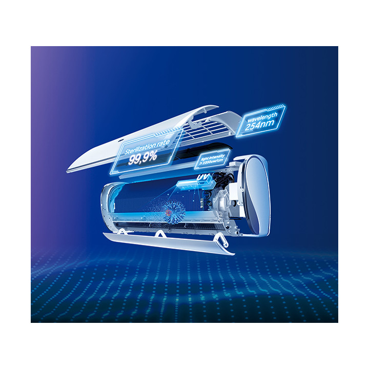 Klimatyzator HAIER FLEXIS Plus WiFi UV-C 3,5kW Klimatyzacja Grzanie