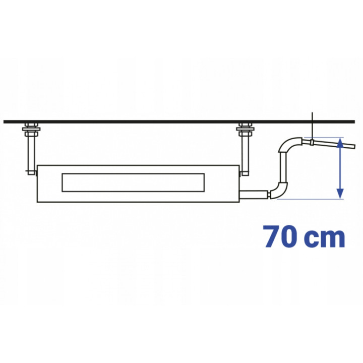 Klimatyzator kanałowy AUX AUX-C-48CAD 14kW dyskretny, inverter DC