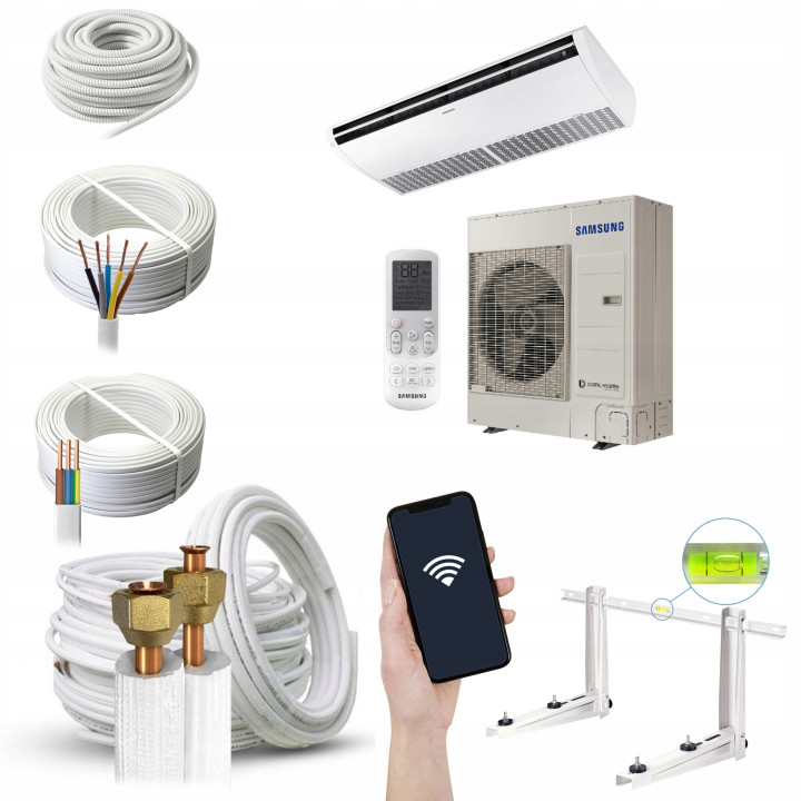 Klimatyzator podsufitowy Samsung Big Ceiling 10,0 kW R32 Zestaw 3mb
