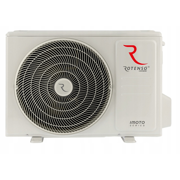 Klimatyzator ścienny pokojowy Rotenso Imoto 2.6 kW zestaw split z grzałką