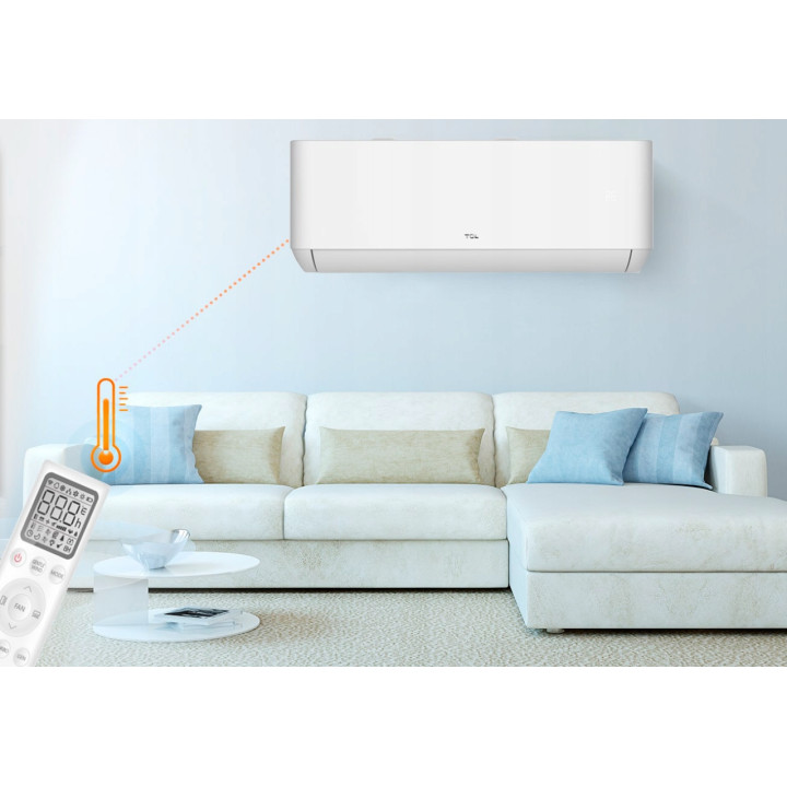Klimatyzator TCL BreezeIN 1.0 2,6kW bez przeciągu, samooczyszczanie do domu