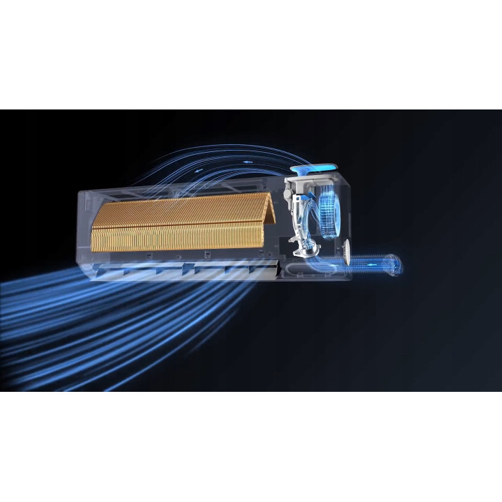 Klimatyzator TCL FRESH Ogrzewanie 4D WIND Free Gentle TVOC IoT 3,5kW