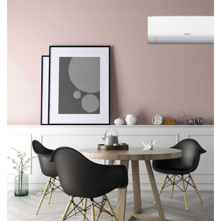 Klimatyzator ścienny KAISAI PRO HEAT+ Black 7,0kW do grzania
