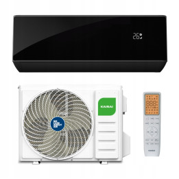 Klimatyzator ścienny Kaisai PRO HEAT+ 3,5 kW black WIFI+PILOT do grzania