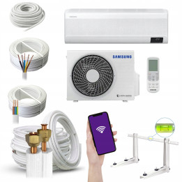 Klimatyzator Samsung WindFree Deluxe Ścienny 7,1 kW R32 A++ WiFi Zestaw 5mb