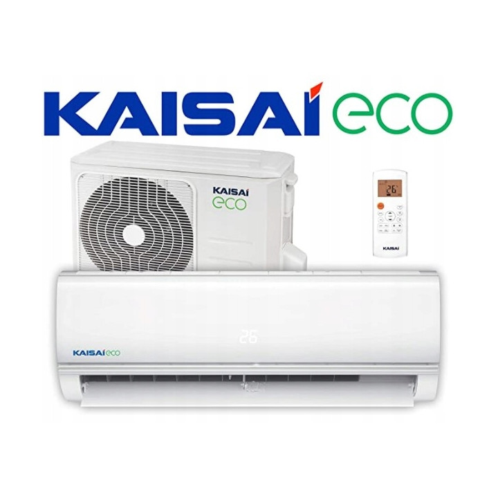 KLIMATYZATOR Ścienny KAISAI ECO 5,3kW Pilot HEPA Klimatyzacja Grzanie