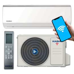 Klimatyzacja ścienna KAISAI FLY 3,5kW Pilot WiFi Wydajny mocny grzanie